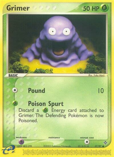 Grimer 057/100 — EX Dragon (English Pokémon TCG card)