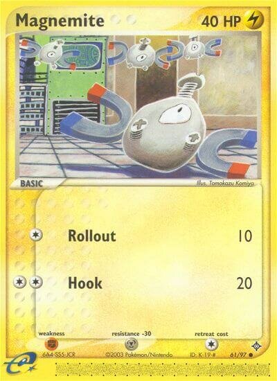 Magnemite 061/100 — EX Dragon (English Pokémon TCG card)