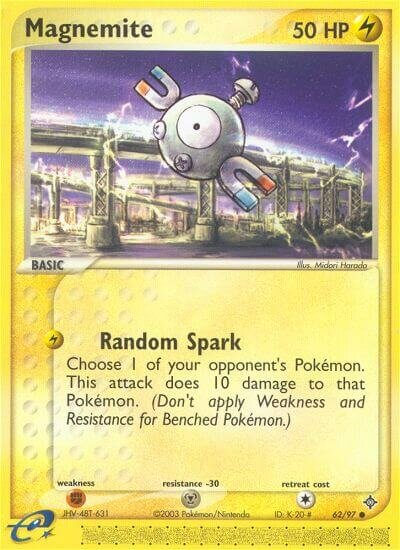 Magnemite 062/100 — EX Dragon (English Pokémon TCG card)