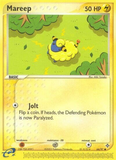 Mareep 064/100 — EX Dragon (English Pokémon TCG card)