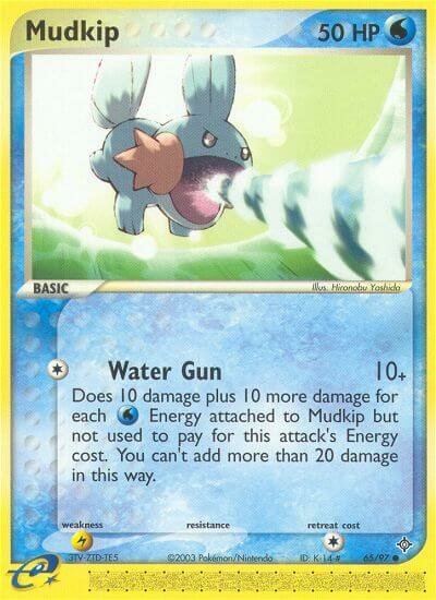 Mudkip 065/100 — EX Dragon (English Pokémon TCG card)