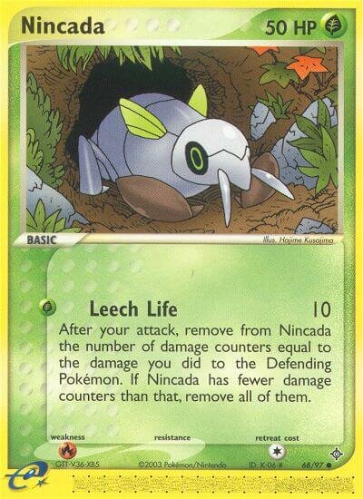 Nincada 068/100 — EX Dragon (English Pokémon TCG card)