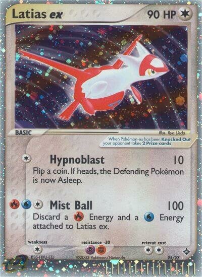 Latias ex 093/100 — EX Dragon (English Pokémon TCG card)