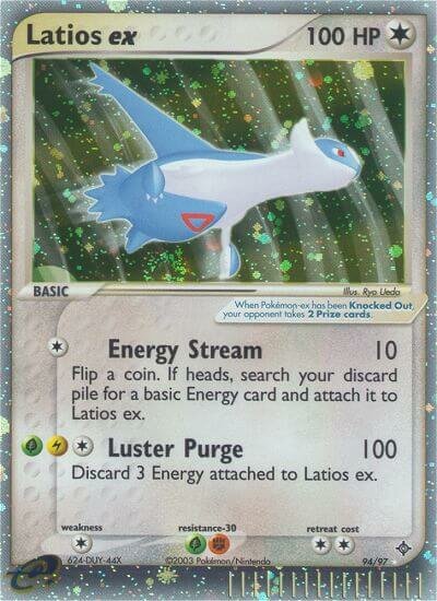 Latios ex 094/100 — EX Dragon (English Pokémon TCG card)