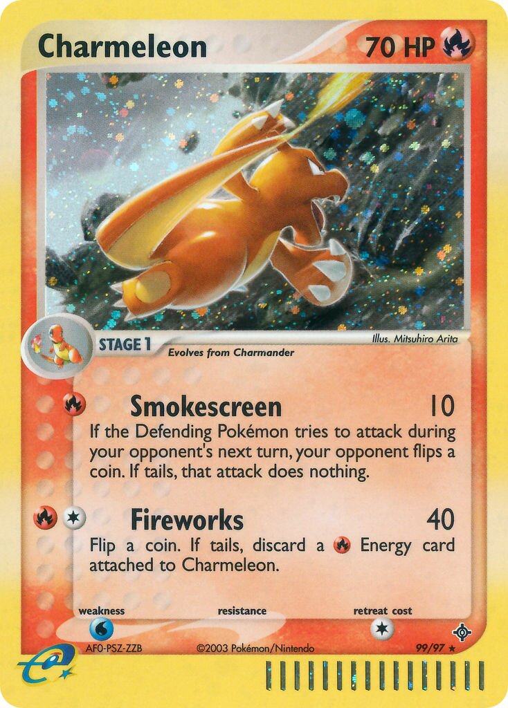 Charmeleon 099/100 — EX Dragon (English Pokémon TCG card)