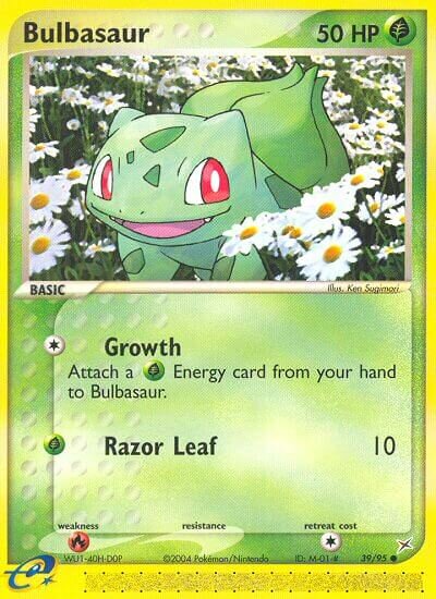 Bulbasaur 039/97 — EX Team Magma vs Team Aqua (English Pokémon TCG card)