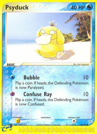 Psyduck 044/97 — EX Team Magma vs Team Aqua (English Pokémon TCG card)