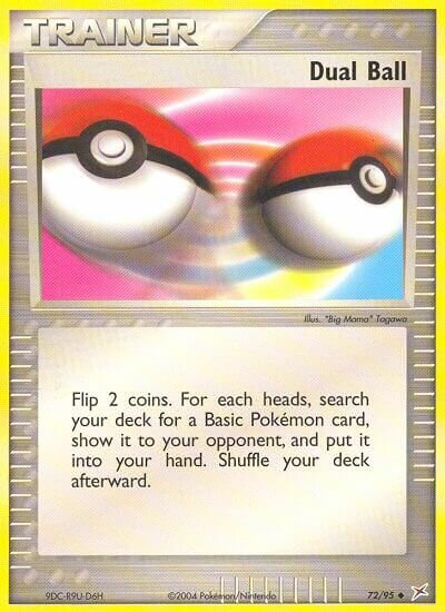 Dual Ball 072/97 — EX Team Magma vs Team Aqua (English Pokémon TCG card)