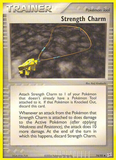 Strength Charm 074/97 — EX Team Magma vs Team Aqua (English Pokémon TCG card)