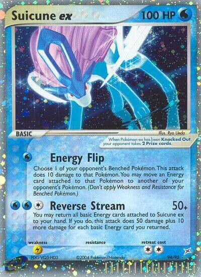 Suicune ex 094/97 — EX Team Magma vs Team Aqua (English Pokémon TCG card)