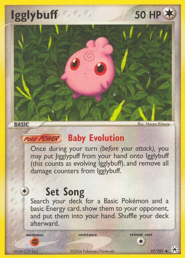 Igglybuff 037/102 — EX Hidden Legends (English Pokémon TCG card)