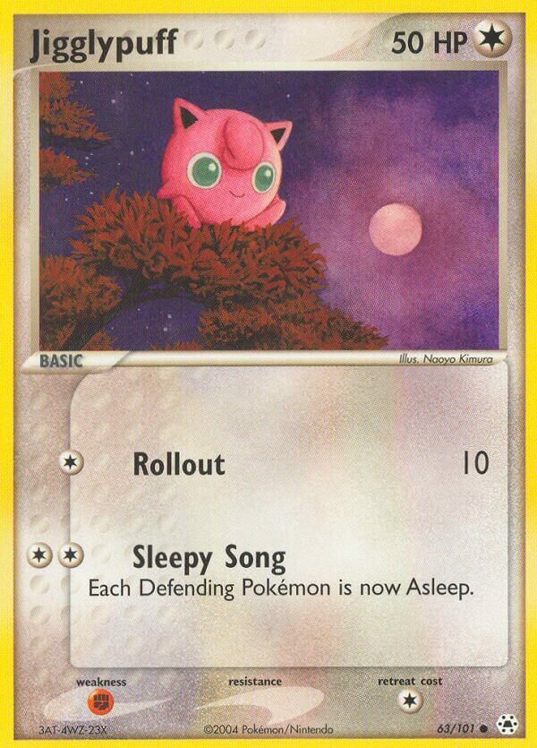 Jigglypuff 063/102 — EX Hidden Legends (English Pokémon TCG card)