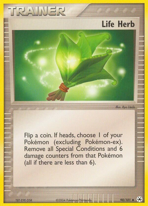 Life Herb 090/102 — EX Hidden Legends (English Pokémon TCG card)