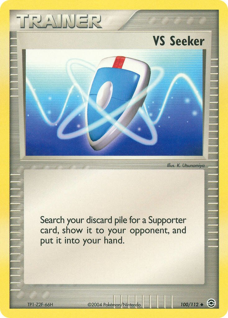 VS Seeker 100/116 — EX FireRed & LeafGreen (English Pokémon TCG card)