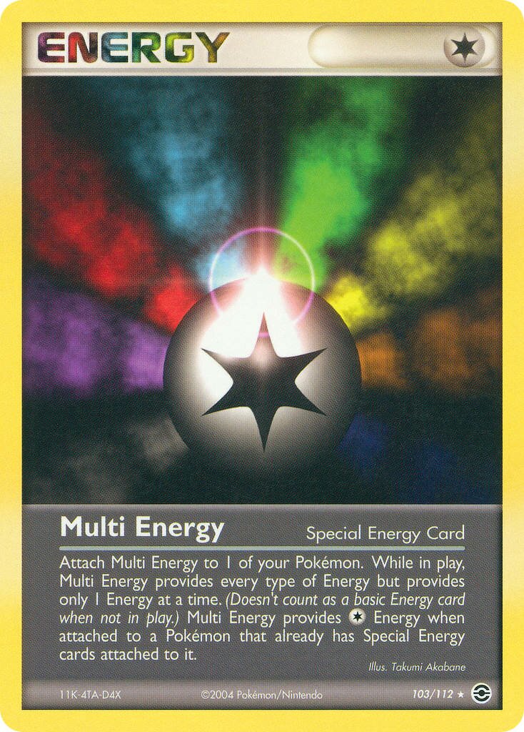 Multi Energy 103/116 — EX FireRed & LeafGreen (English Pokémon TCG card)
