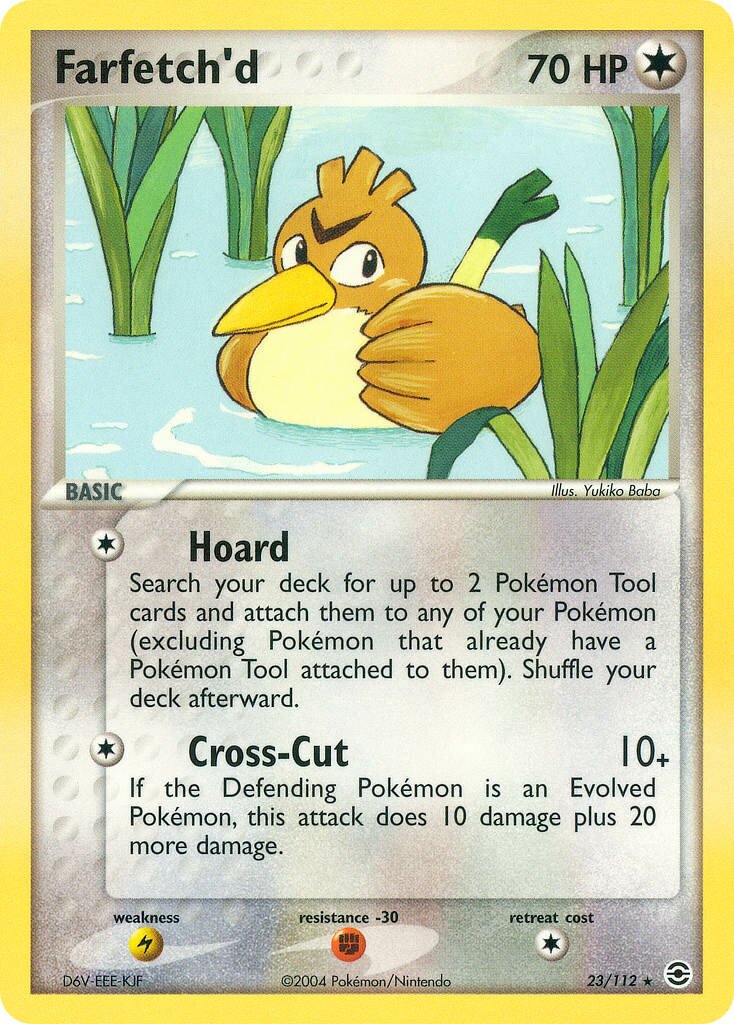 Farfetch'd 023/116 — EX FireRed & LeafGreen (English Pokémon TCG card)