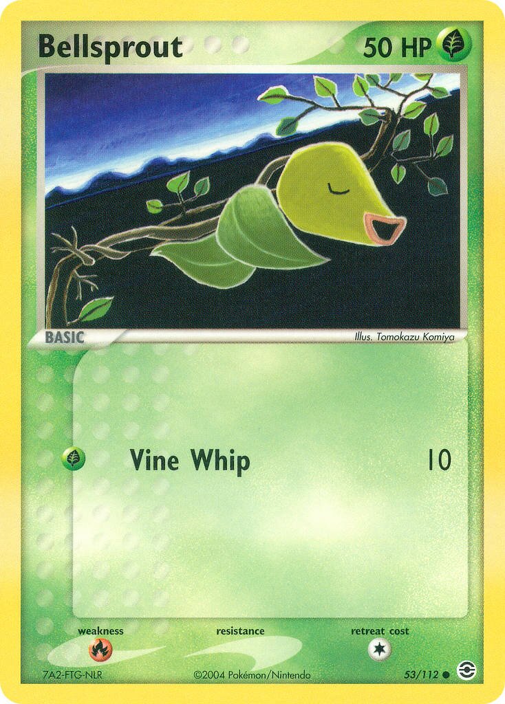 Bellsprout 053/116 — EX FireRed & LeafGreen (English Pokémon TCG card)