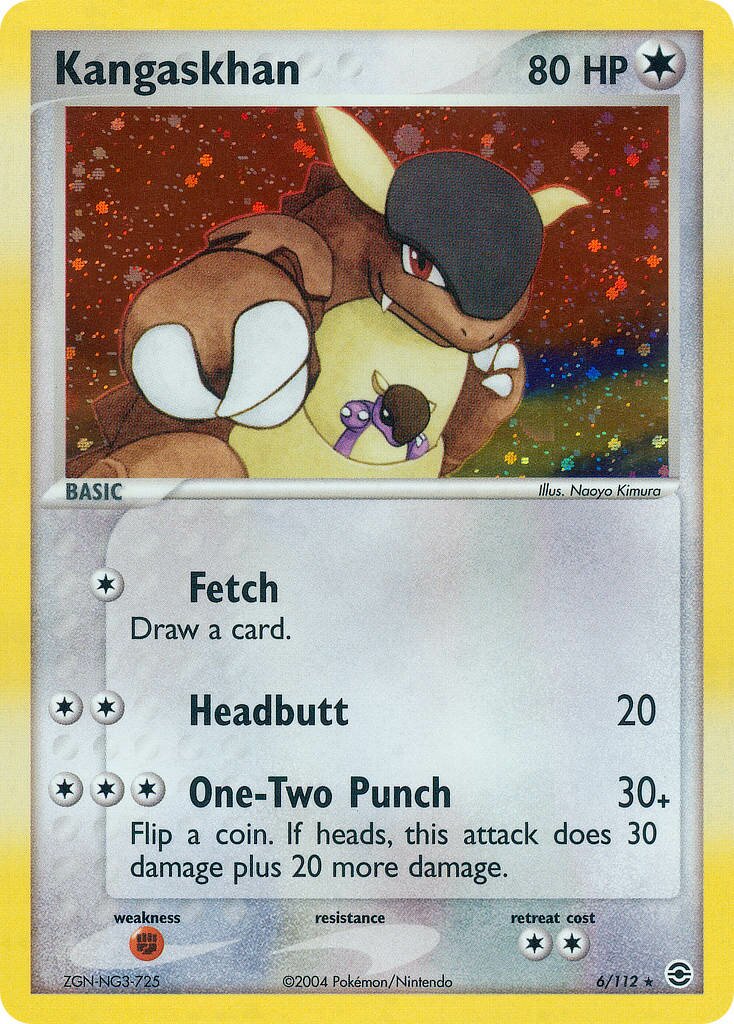 Kangaskhan 006/116 — EX FireRed & LeafGreen (English Pokémon TCG card)