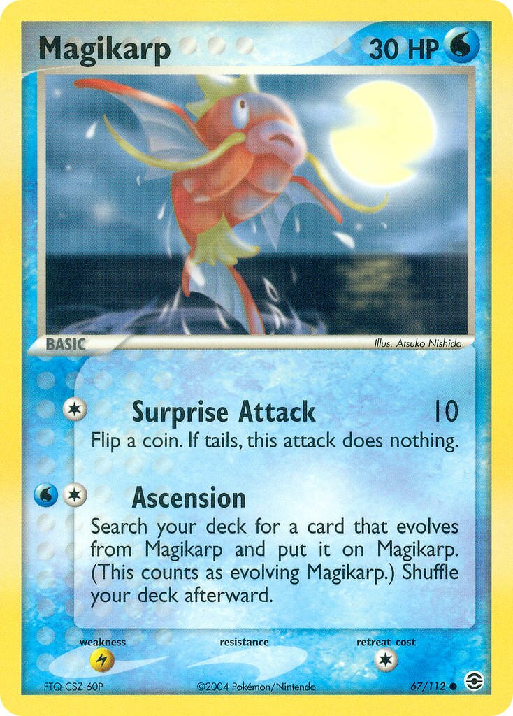 Magikarp 067/116 — EX FireRed & LeafGreen (English Pokémon TCG card)