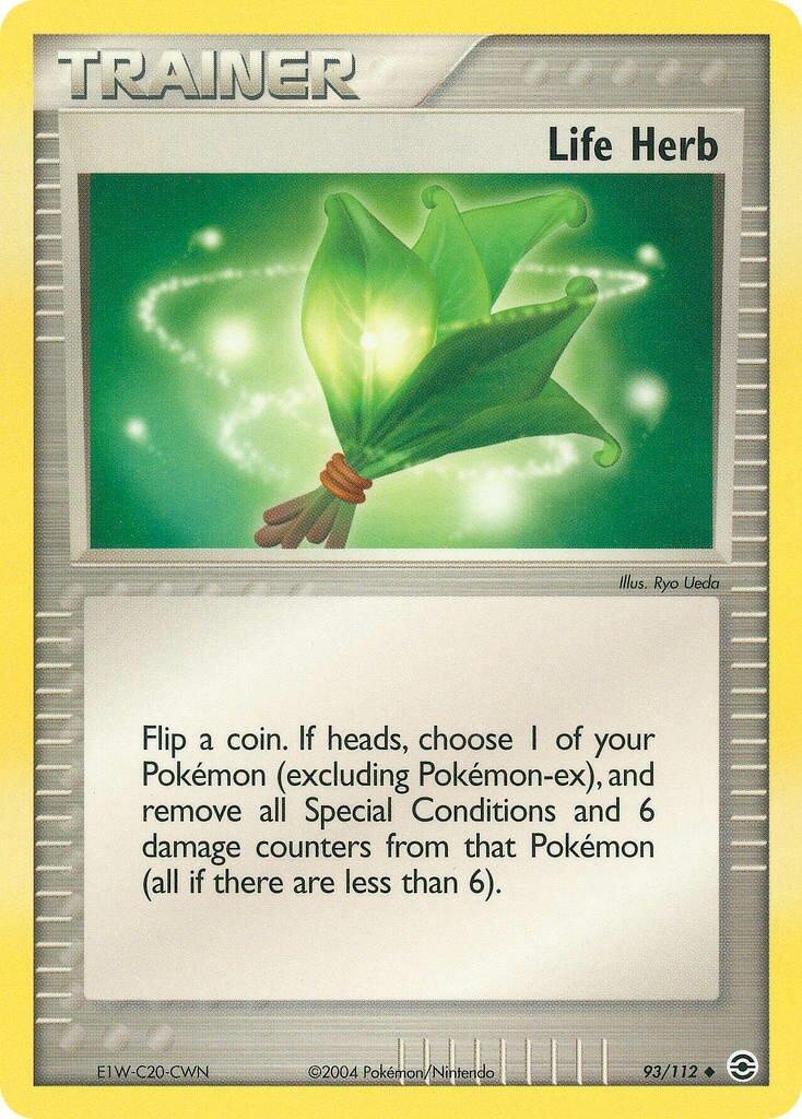 Life Herb 093/116 — EX FireRed & LeafGreen (English Pokémon TCG card)