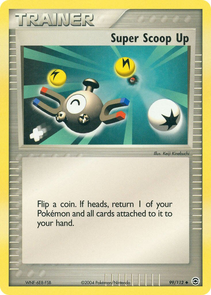 Super Scoop Up 099/116 — EX FireRed & LeafGreen (English Pokémon TCG card)
