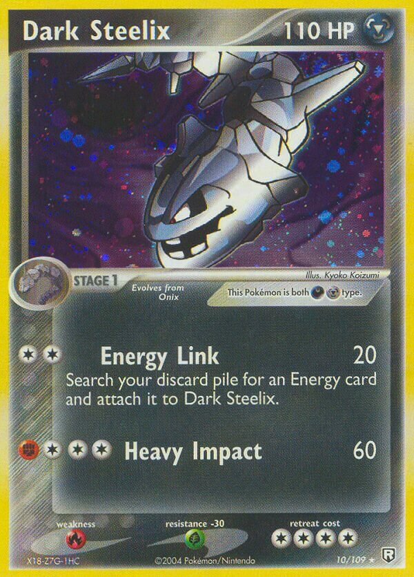 Dark Steelix 010/111 — EX Team Rocket Returns (English Pokémon TCG card)