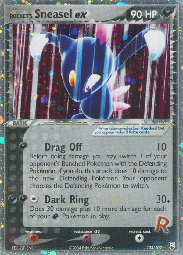 Rocket's Sneasel ex 103/111 — EX Team Rocket Returns (English Pokémon TCG card)