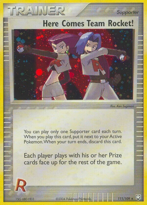 Here Comes Team Rocket! 111/111 — EX Team Rocket Returns (English Pokémon TCG card)