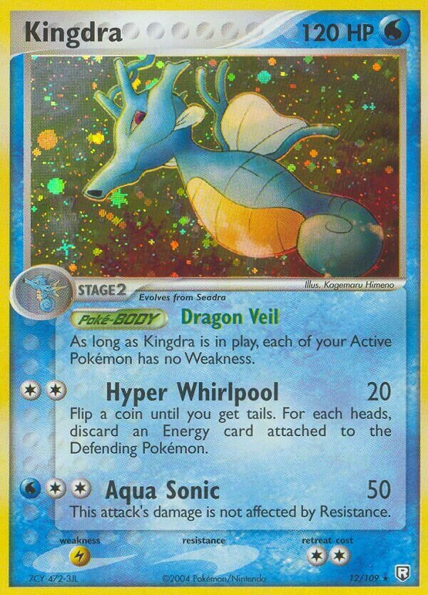 Kingdra 012/111 — EX Team Rocket Returns (English Pokémon TCG card)