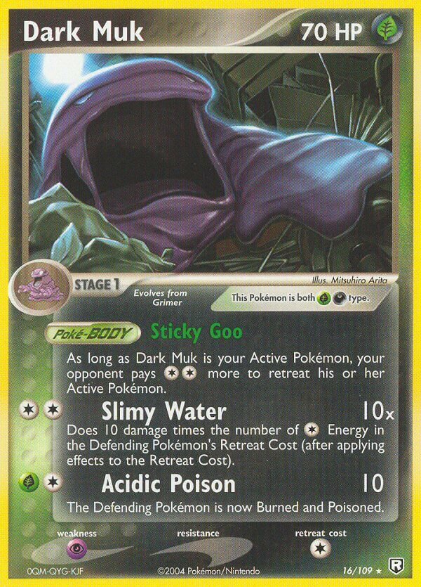 Dark Muk 016/111 — EX Team Rocket Returns (English Pokémon TCG card)
