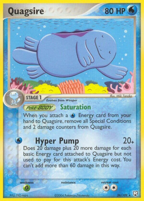Quagsire 026/111 — EX Team Rocket Returns (English Pokémon TCG card)