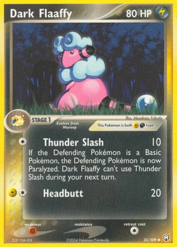 Dark Flaaffy 033/111 — EX Team Rocket Returns (English Pokémon TCG card)