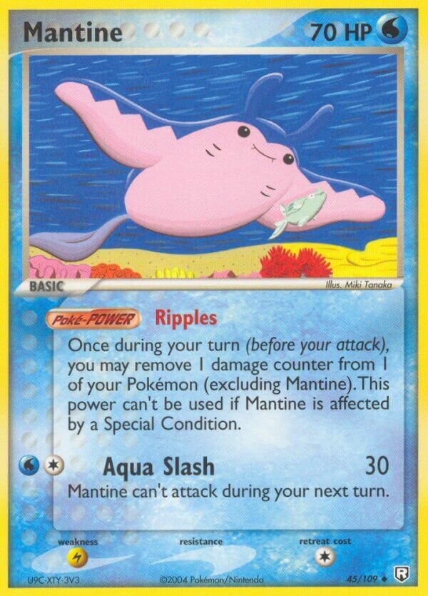 Mantine 045/111 — EX Team Rocket Returns (English Pokémon TCG card)