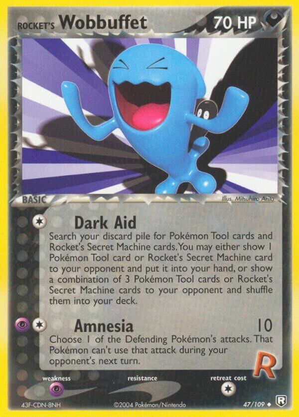 Rocket's Wobbuffet 047/111 — EX Team Rocket Returns (English Pokémon TCG card)