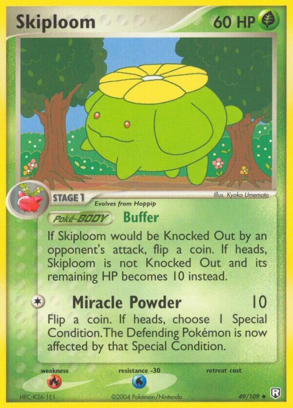 Skiploom 049/111 — EX Team Rocket Returns (English Pokémon TCG card)