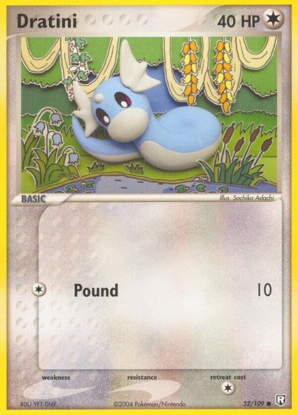 Dratini 052/111 — EX Team Rocket Returns (English Pokémon TCG card)