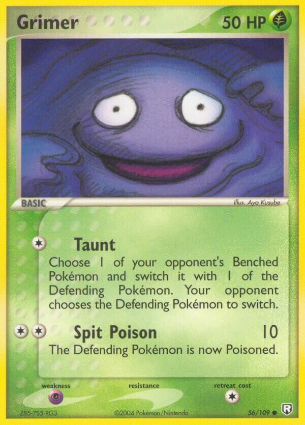 Grimer 056/111 — EX Team Rocket Returns (English Pokémon TCG card)
