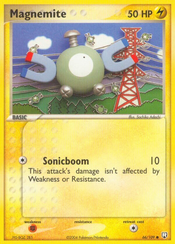 Magnemite 066/111 — EX Team Rocket Returns (English Pokémon TCG card)
