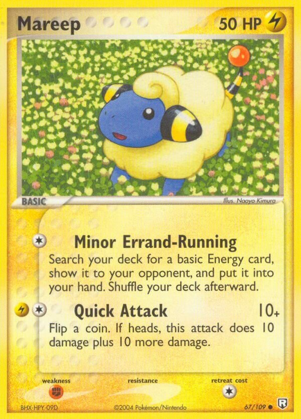 Mareep 067/111 — EX Team Rocket Returns (English Pokémon TCG card)
