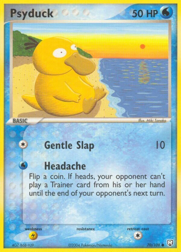 Psyduck 070/111 — EX Team Rocket Returns (English Pokémon TCG card)