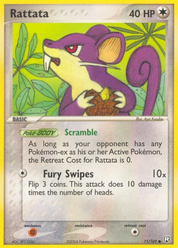 Rattata 071/111 — EX Team Rocket Returns (English Pokémon TCG card)