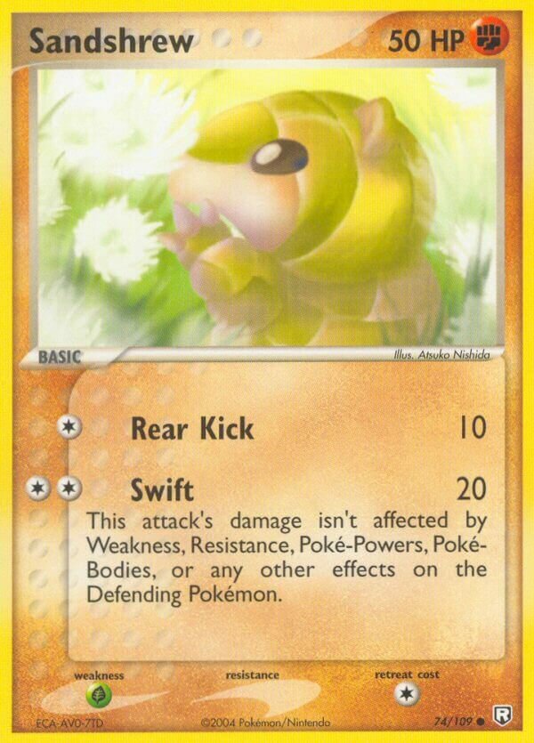 Sandshrew 074/111 — EX Team Rocket Returns (English Pokémon TCG card)