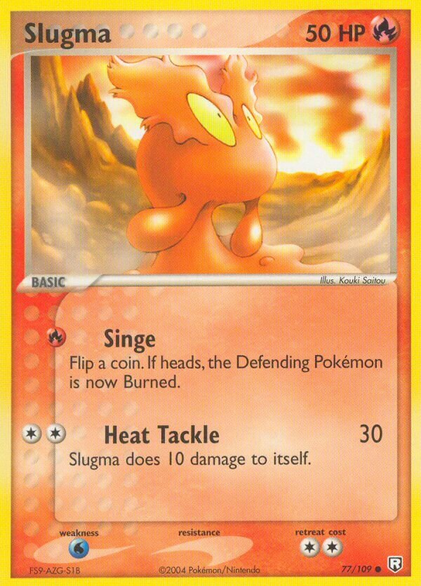 Slugma 077/111 — EX Team Rocket Returns (English Pokémon TCG card)
