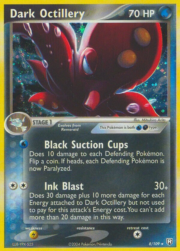 Dark Octillery 008/111 — EX Team Rocket Returns (English Pokémon TCG card)