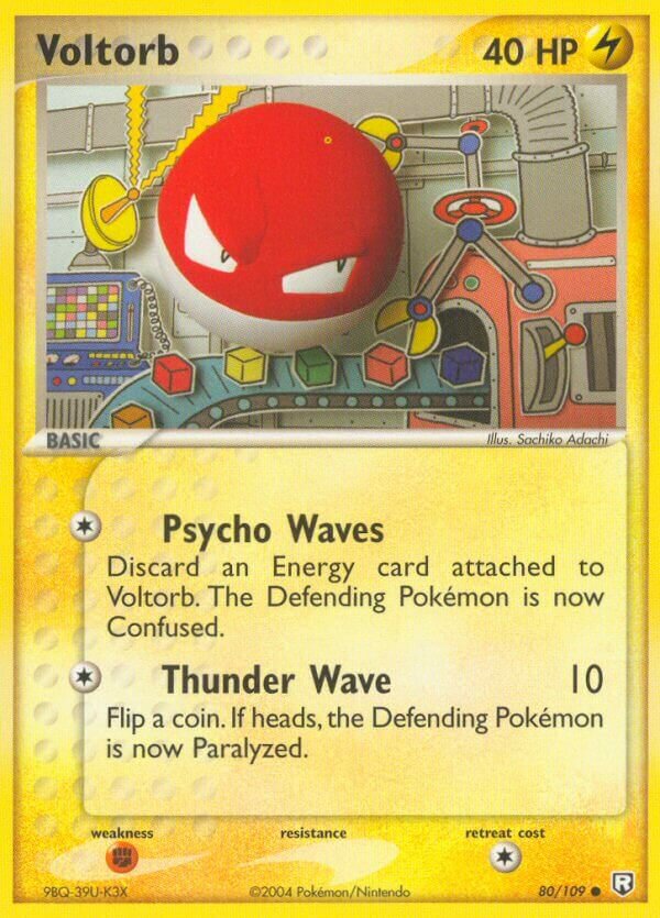 Voltorb 080/111 — EX Team Rocket Returns (English Pokémon TCG card)