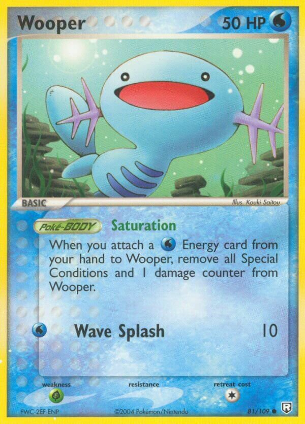Wooper 081/111 — EX Team Rocket Returns (English Pokémon TCG card)