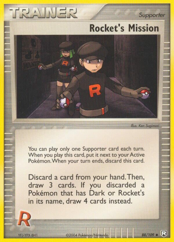 Rocket's Mission 088/111 — EX Team Rocket Returns (English Pokémon TCG card)