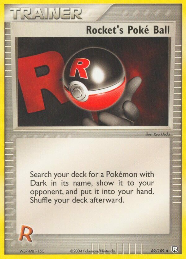 Rocket's Poké Ball 089/111 — EX Team Rocket Returns (English Pokémon TCG card)