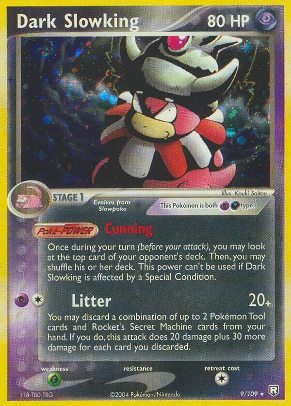Dark Slowking 009/111 — EX Team Rocket Returns (English Pokémon TCG card)