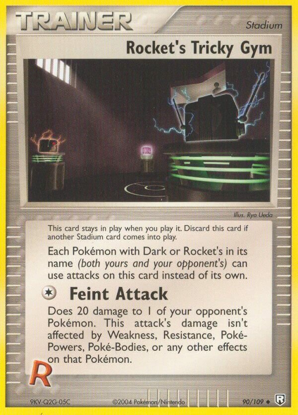 Rocket's Tricky Gym 090/111 — EX Team Rocket Returns (English Pokémon TCG card)